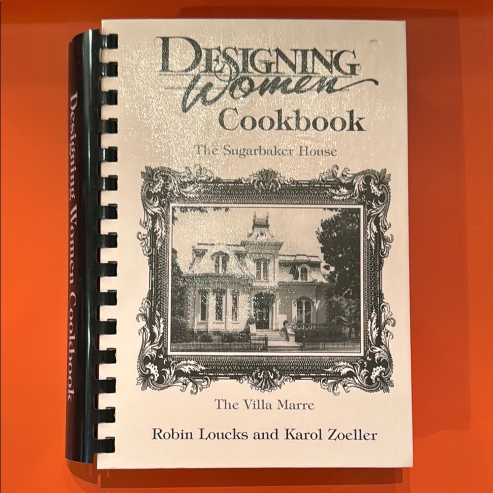 Designing Women Cookbook - Black and White